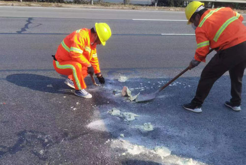 柳北公路下沉注浆加固